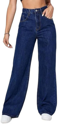 HouseOfCommon Boot-Leg Women Dark Blue Jeans