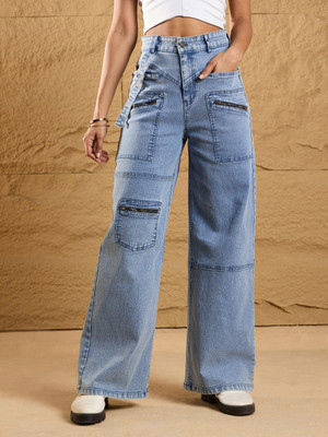 SASSAFRAS Straight Fit Women Blue Jeans