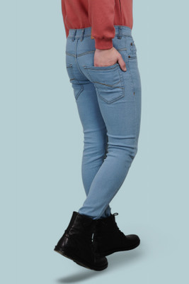 Lzard Slim Men Light Blue Jeans