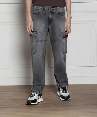 Dennis Lingo Relaxed Fit Men Grey Jeans