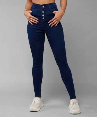 DOLCE CRUDO Skinny Women Blue Jeans