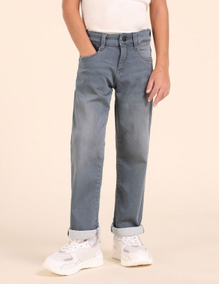 U.S. POLO ASSN. Relaxed Fit Boys Grey Jeans
