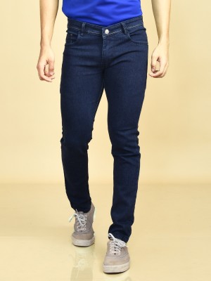 Lzard Slim Men Dark Blue Jeans