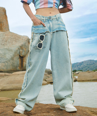 Pina Colada Regular Women Light Blue Jeans