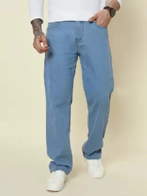 itup Loose Fit Men Light Blue Jeans