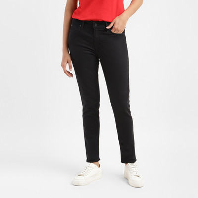LEVI'S 711 Skinny Women Black Jeans