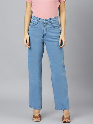 AADVI ENTERPRISE Boot-Leg Women Light Blue Jeans