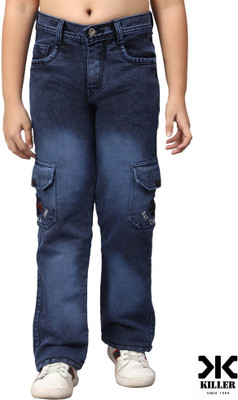 KILLER Straight Fit Boys Blue Jeans