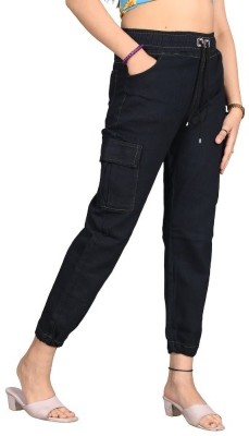 ZIRMER Jogger Fit Women Black Jeans