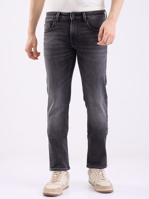Spykar Regular Men Grey Jeans