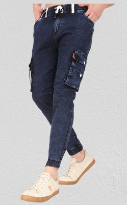 Masher Jogger Fit Men Dark Blue Jeans