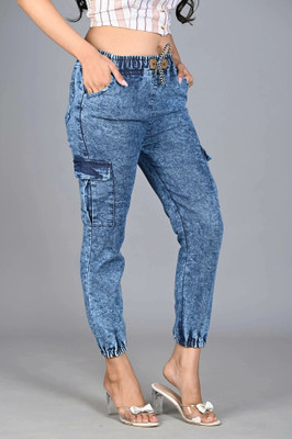 Denton Jogger Fit Women Blue Jeans