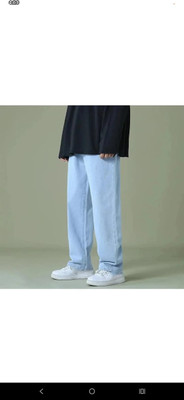 FOXIEFIT Relaxed Fit Men Light Blue Jeans