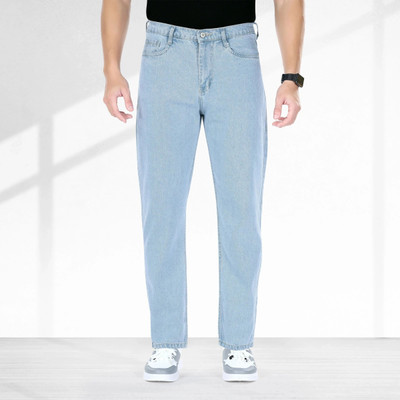 MQDenims Straight Fit Men Light Blue Jeans