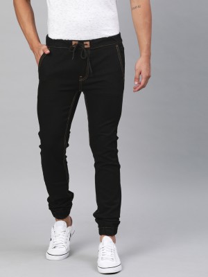 Urbano Fashion Slim Men Black Jeans