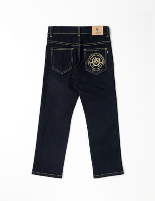 U.S. POLO ASSN. Relaxed Fit Boys Blue Jeans