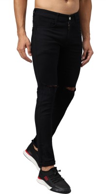 Crishtaliyo 2fashion Slim Men Black Jeans