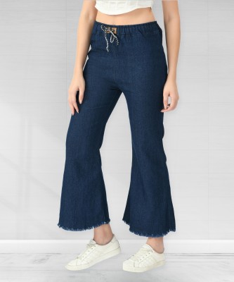 Maniere Creations Relaxed Fit Women Dark Blue Jeans