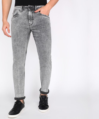 FLYING MACHINE Tapered Fit Men Grey Jeans