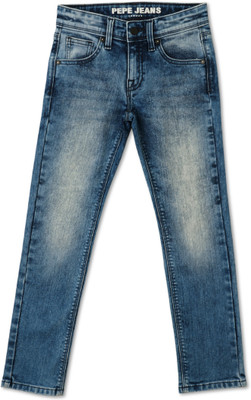 Pepe Jeans Slim Boys Dark Blue Jeans