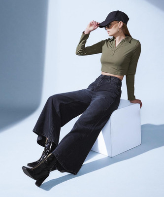 STREET9 Regular Women Black Jeans