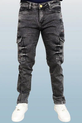 GEX Slim Men Grey Jeans