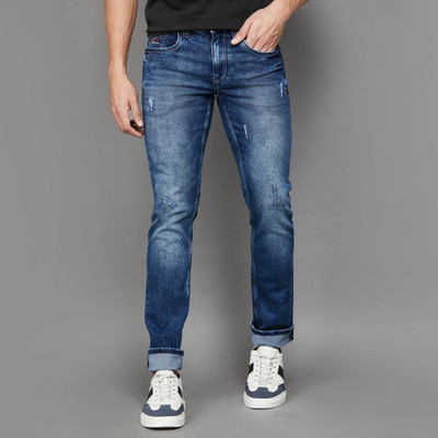 fineblu Regular Men Dark Blue Jeans