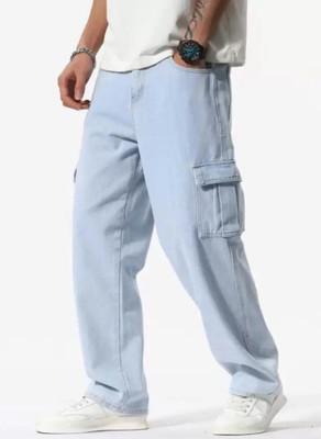 Playfeel Regular Men Light Blue Jeans
