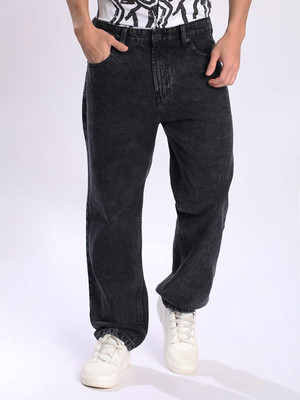 Bene Kleed Relaxed Fit Men Black Jeans