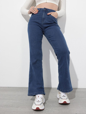 Roadster Flared Women Blue Jeans