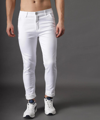 ZAYSH Slim Men White Jeans