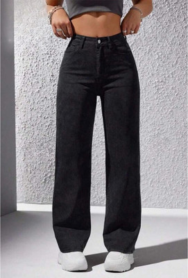 Rockwell Boyfriend Women Black Jeans