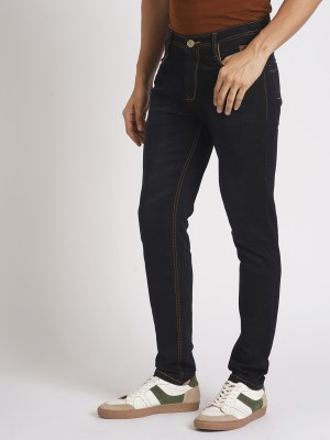 Uth Culture Skinny Men Black Jeans