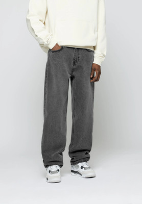 BREXX Relaxed Fit Men Grey Jeans