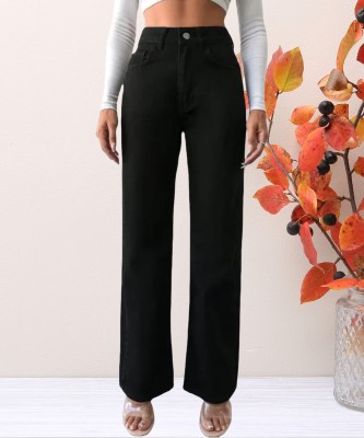 Jeancherry Loose Fit Women Black Jeans