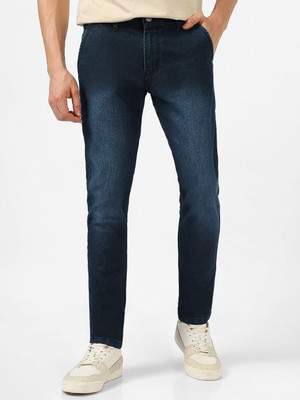 Urbano Fashion Slim Men Dark Blue Jeans