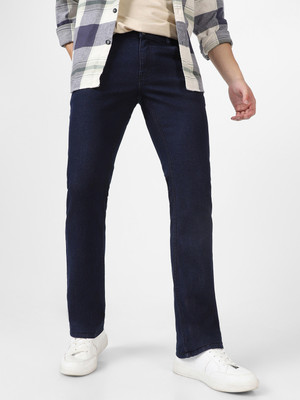 Urbano Boot-Leg Men Black Jeans