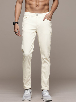 Roadster Boot-Leg Men White Jeans