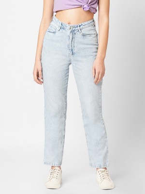 Kraus Jeans Straight Fit Women Light Blue Jeans