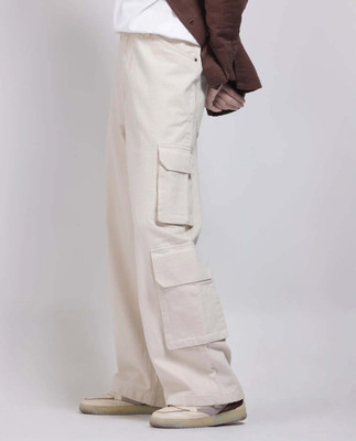 RARE RABBIT Loose Fit Men Beige Jeans