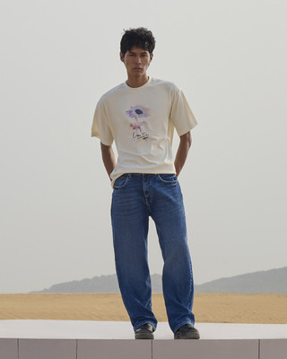 MUFTI Loose Fit Men Dark Blue Jeans