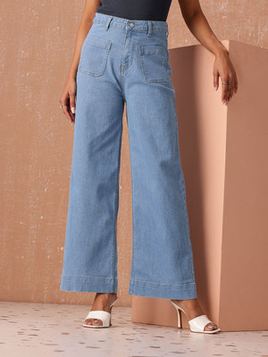 all about you Tapered Fit Women Blue Jeans