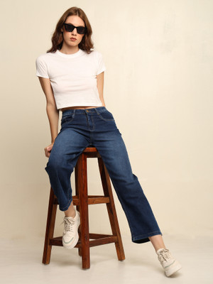 zayla Flared Women Blue Jeans