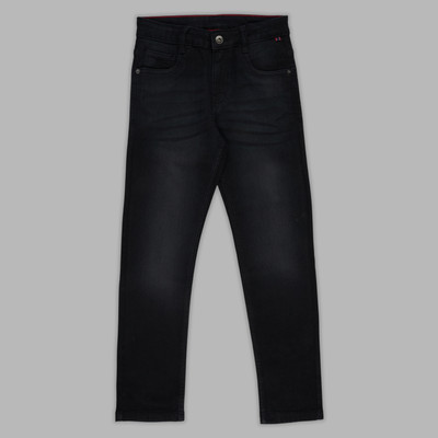 Pantaloons Junior Slim Boys Black Jeans
