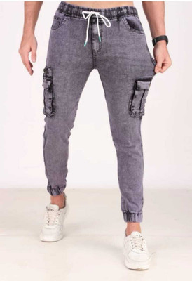 PHYASANA Jogger Fit Men Grey Jeans