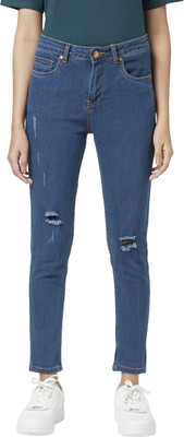 PEOPLE Slim Women Blue Jeans