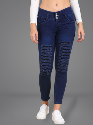 Moda Rapido Slim Women Blue Jeans