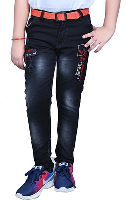 Kavita Fasion Regular Boys Black Jeans