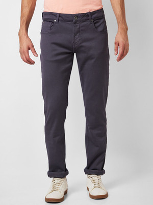 Spykar Slim Men Dark Grey Jeans
