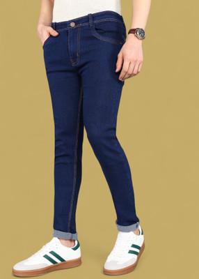 RASSO Slim Men Blue Jeans